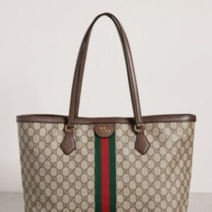 Gucci GG Supreme Ophidia Tote With Dust Bag*🍒💯