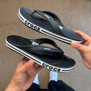 Croc Bayaband Slip Black With Og Box And Carry Bag