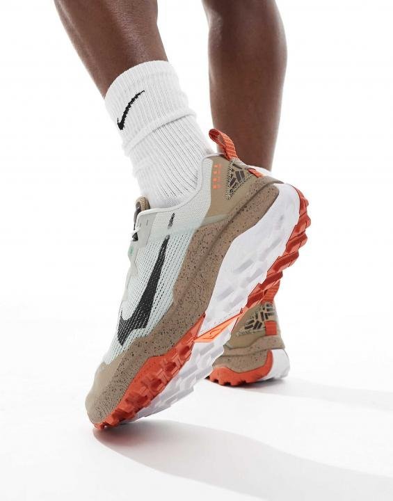 Nike Wildhorse 8 Trail Running grey khakhi multi - Image 3