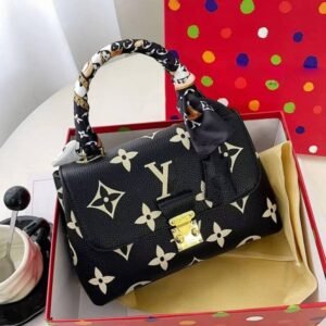 Loius_Vuittion_LV_Madeline_MM_Bicolour_Top_Handle_Bag_Dustbag_box_Slingbelt_Bill 5269