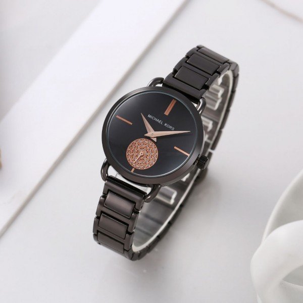 MICHAEL KORS PROTIA PREMIUM BLACK WOMEN WRIST WATCH