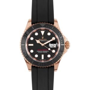ROLEX OYSTER PERPETUAL YACH MASTER (GOLDEN/BLACK) WATCH