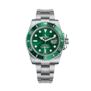 ROLEX SUBMARINE GREEN BAZELL 3 LIMITED EDITION WATCH