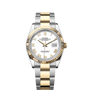 ROLEX OYSTER PERPETUAL DAY DATE 36 MM STAINLESS STEEL WATCH