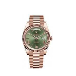 ROLEX OYSTER PERPETUAL DAY DATE (EVERROSE/GOLD) MEN WATCH
