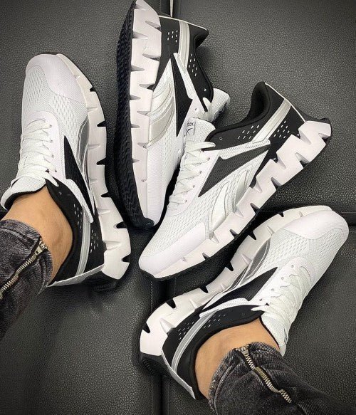 Branded RBK Zig Dynamic 20 White Black - Image 2