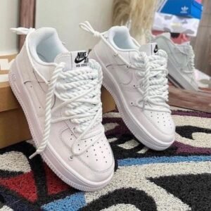 Branded Airforce 1 low rope white