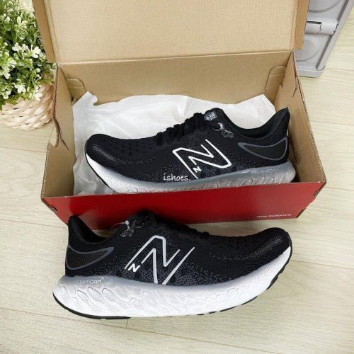 Branded NB fresh foam x More v4 Black White - Image 4