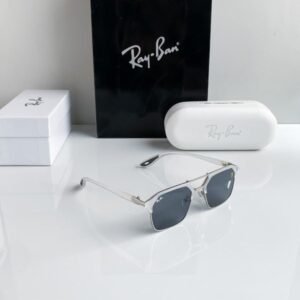 Branded Rb Grey White Sunglasses Bt (With Original Kit)