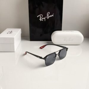 Branded Rb Black Red Sunglasses Bt (With Original Kit)