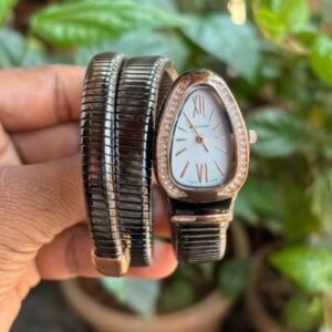 Bvlgari Serpentine Women’s Watch – Rose Gold Finish | White Dial