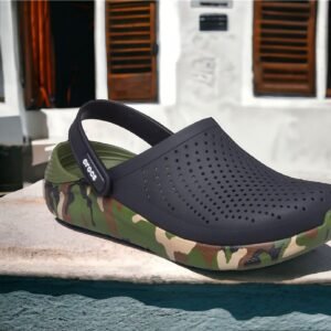 CROCS LITERIDE CAMO CLOG SANDAL