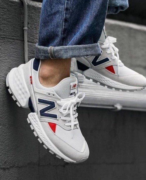 Branded NB MS574 Reflective White Blue - Image 2