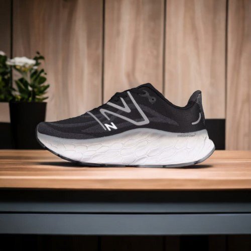Branded NB fresh foam x More v4 Black White - Image 2