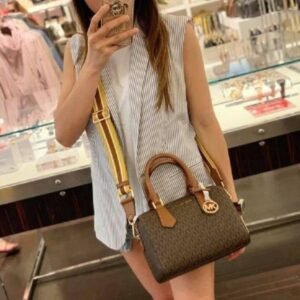 Michael Kors Boston Brown With Dust Bag (71012 Coffee Brown)