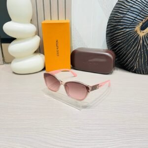 Louis Vuitton Rosy Glow: Soft Pink Acetate Chic