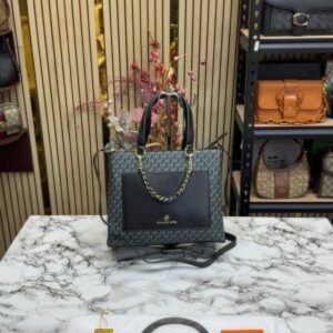 MICHAEL KORS PRORSUM HANDBAG WITH DUST BAG PREMIUM QUALITY (Black)(MT)