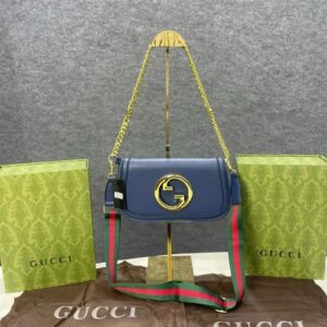 GuccI Blondie hand bag With folding box 284(BR)