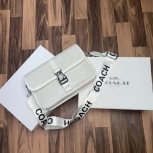 Coach league messenger bag in signature With folding box 260(BR)