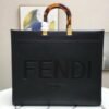 Fendi roma plain ladies trendy leather handbag with dust cover premium quality(BH)