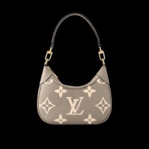 Louis Vuitton Bagatelle Dove cream Monogram Empreinte With Og Box
