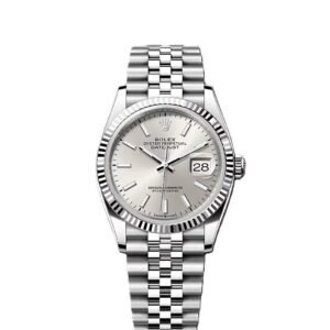 Rolex Date just 36 silver dial