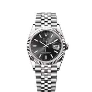 Rolex Date just 36 black dial
