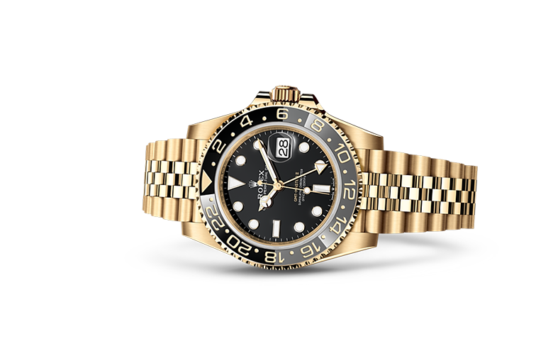 GMT-Master II yellow gold Jubilee bracelet and Black dial - Image 4