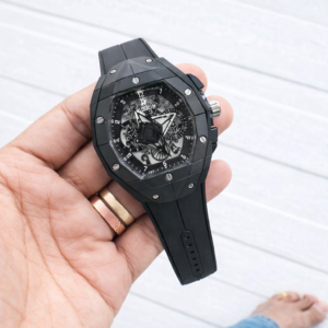 Hublot Spirit of Big Bang Skeleton Chronograph – Matte Black
