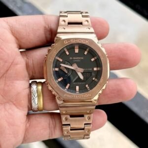 G SHOCK GA-2100 COPPER METAL NEW  MODEL PRIMIUM QUILTY