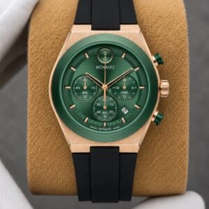 MOVADO CHRONOGRAPH BOLD EDITION EXCLUSIVE GREEN  BLACK💚🤩🚀